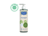 Organic cleansing gel with olive oil and aloe