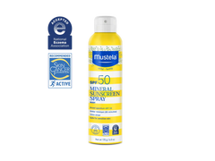 SPF 50 mineral sunscreen spray