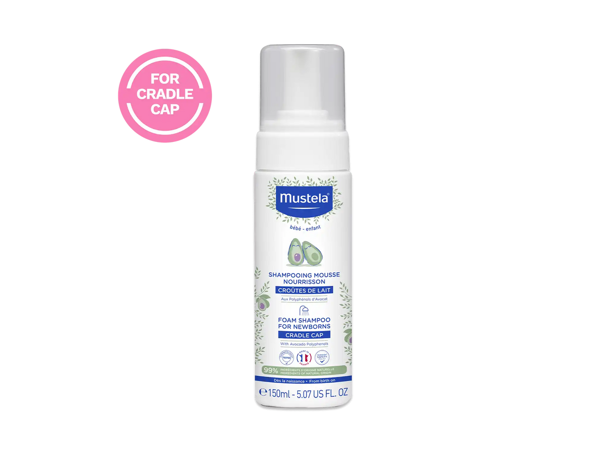 Foam shampoo for newborns